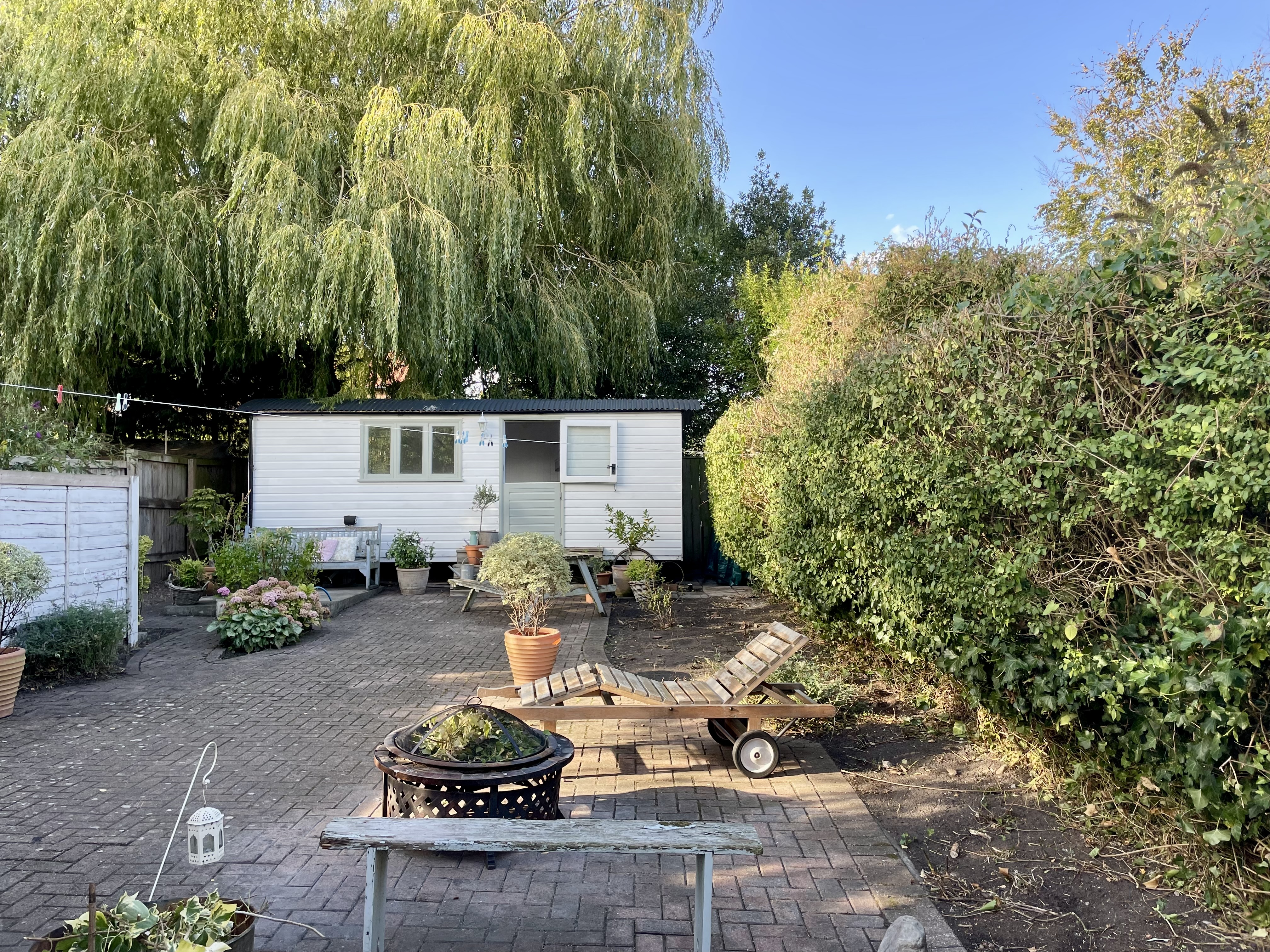 After: Tired path and edging — reclaimed