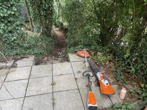 Stihl kit, out between jobs